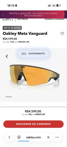 Oakley meta vanguard