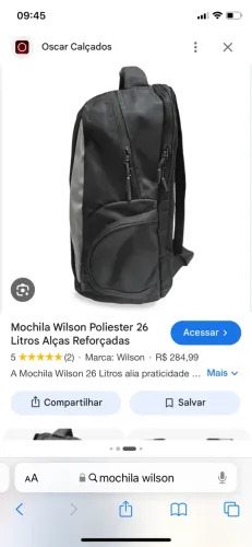 Bolsa Wilson