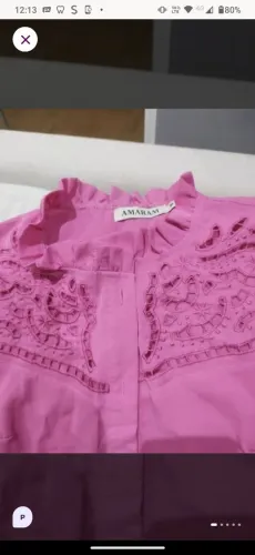 Blusa rosa 