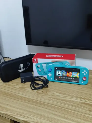 Nintendo Switch lite desbloqueado com jogos - Aceito envio