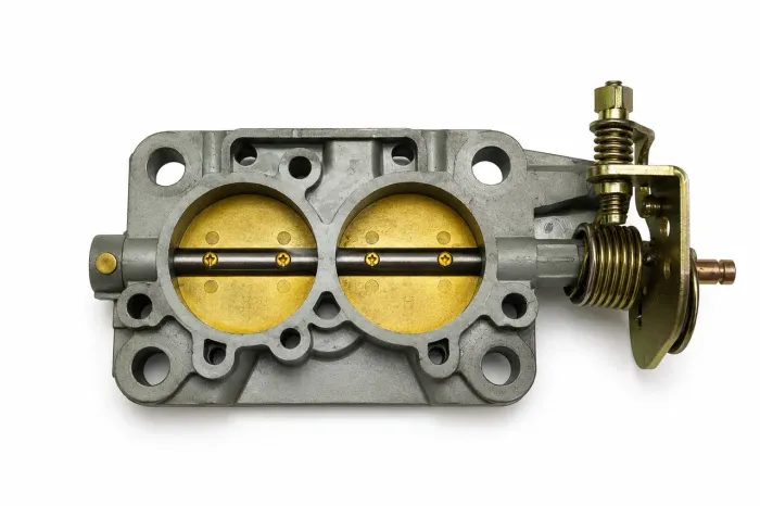 Base (Pé) Carburador Weber DFV 446 Corpo Duplo Opala Caravan C10 Original GM