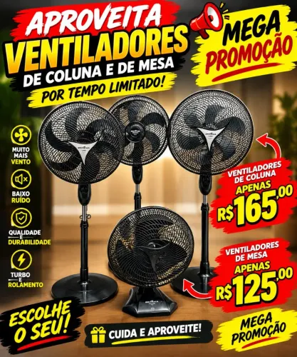 Ventiladores turbo Britânia