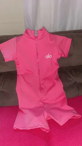 Macacão rosa