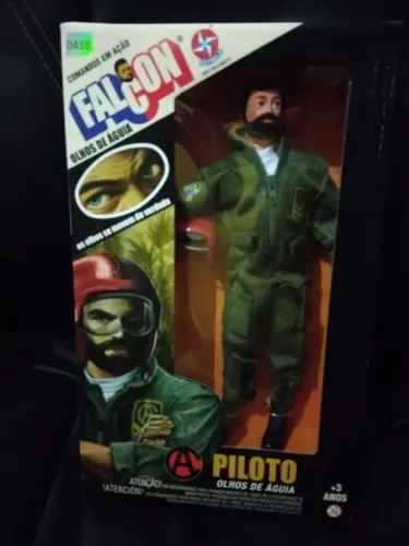 Boneco Falcon Piloto
