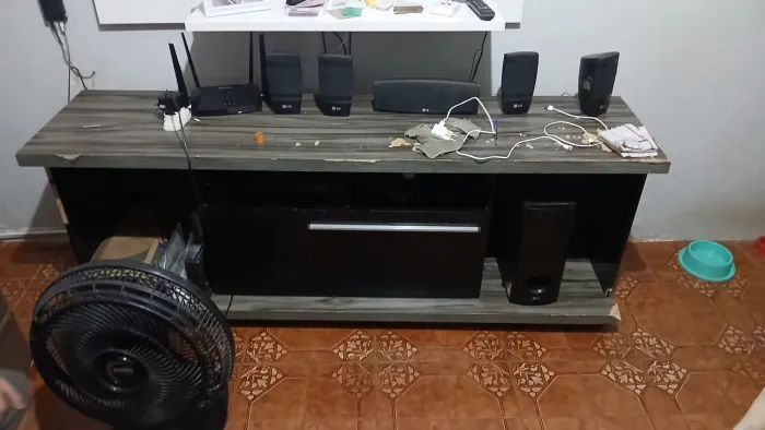 Rack para sala usado somente o rack