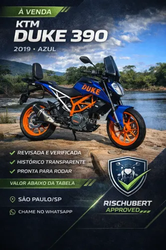 KTM DUKE 390 2019 ? ESPORTIVA, LEVE E MUITO DIVERTIDA!