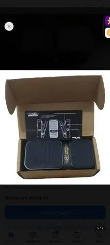 mini pedal wahwah e tbm volume