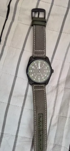 Relogio orient verde militar