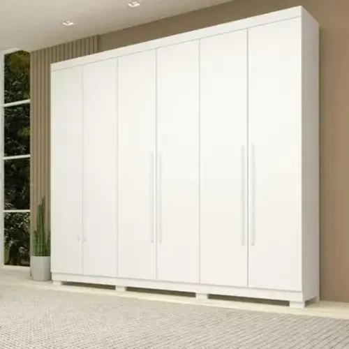 Seu Quarto Merece o Guarda-Roupa Núbia 100% MDF em Condição Especial
