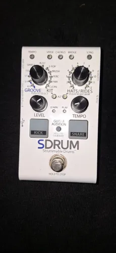 Digitech sdrums drum machine com pads e por corda
