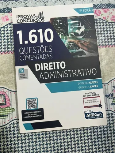 Novo Direito Administrativo Questões Comentadas Evvandro Guedes Alfacon 