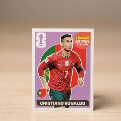 Figurinha Cristiano Ronaldo Extra Legend Base