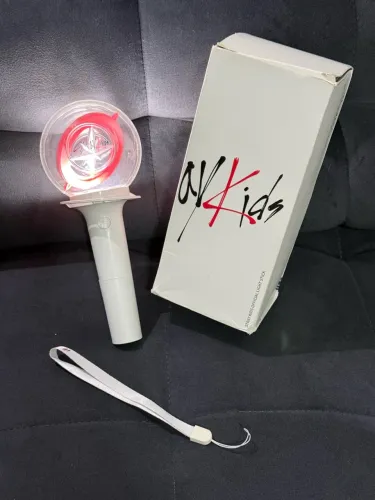 KPOP STRAY KIDS LIGHT STICK Oficial StrayKids Luzes Fluorescentes.