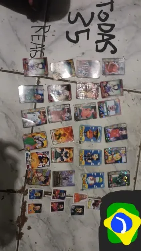 Vende tudo por 45, mas quem quiser comprar só uma é R$ 3,00 cada.