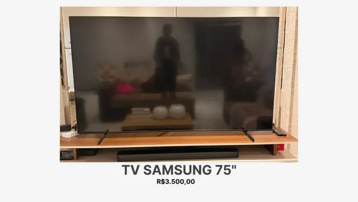 Tv Samsung 75 pol smart