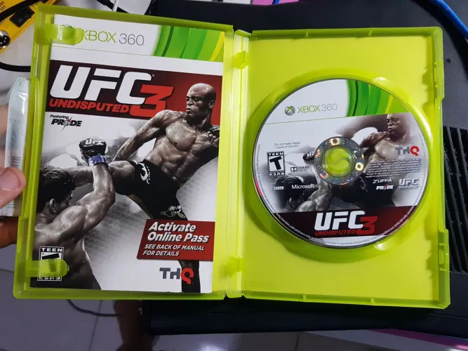 UFC 3 Jogo Xbox 360 Original 
