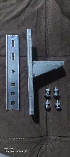 Kit 4 suportes ajustável motor basculante 200 mm