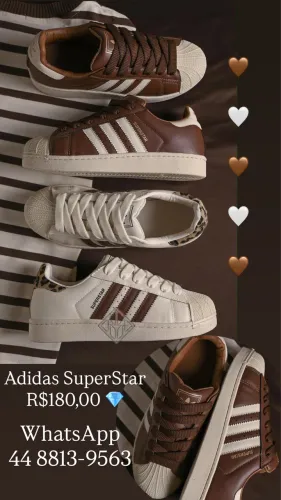 Tenis adidas Superstar lindo