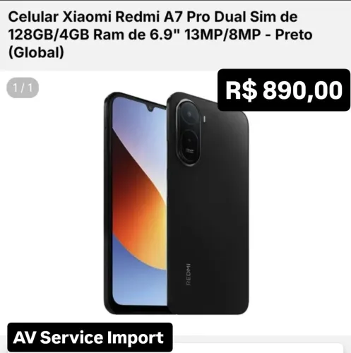 Celular xaiomi redmi A7 - AV Service Import