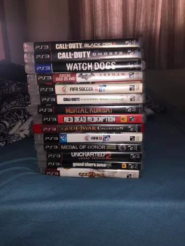 Jogos mídia física PS 3