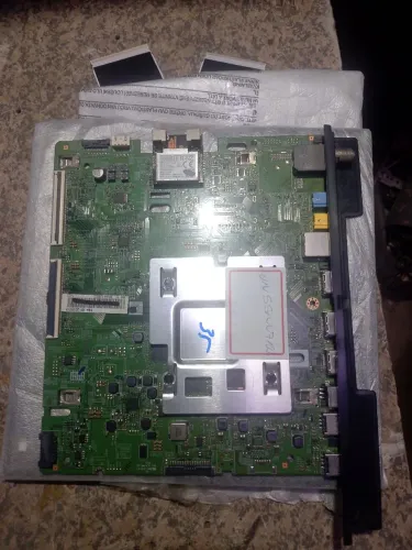 Placa principal de tv Samsung un55nu7100 funcionando perfeitamente