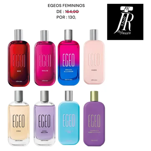 Perfume egeos Femininos