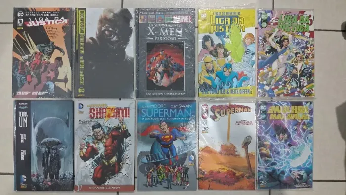 HQs Marvel e DC
