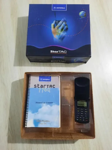 CELULAR STARTAC MOTOROLA 7760 - ÍTEM DE COLECIONADOR