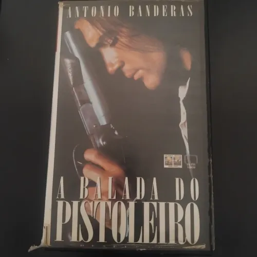 Fita Vhs A Balada do Pistoleiro Antônio Bandeiras Legendado