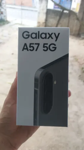Samsung A57 128gb Lacrado, com nota fiscal e 1 ano de garantia.