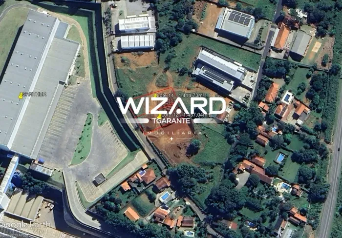 Terreno industrial em Bragança Paulista com 1.414,73 metros, pronto para construir