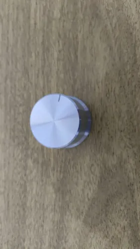 Knob Alumínio Grande para Receiver Gradiente, Polyvox, CCE e outros