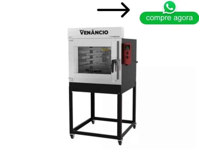 Forno Turbo 5 Esteiras a Gás Venâncio