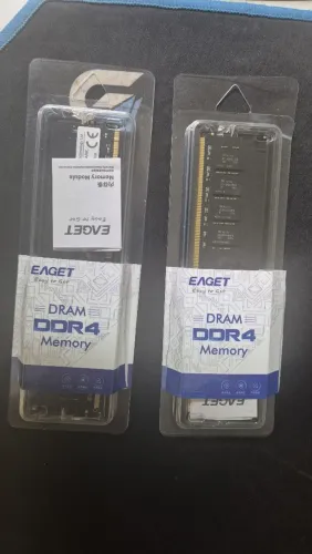 Kit memória Desktop Eaget 2x16gb ddr4 3200mhz cl22 Jedec