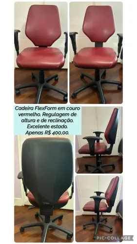 Cadeira escritório FlexForm, excelente estado
