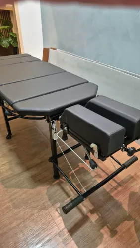 Maca quiropraxia portátil com drops
