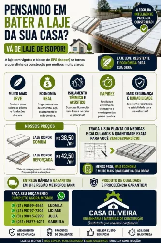 Laje Isopor (LER DESCRIÇÃO )