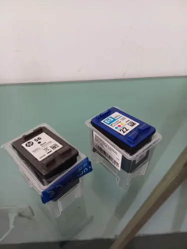 Cartuchos Impressora HP 56 e HP 22 vazios