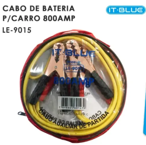 Cabo auxiliar chupeta na bateria. Entrega grátis