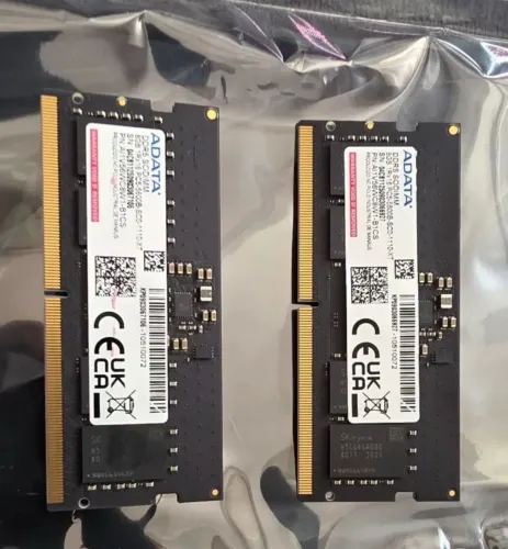 Memória Adata 8gb DDR5 SODIMM 5600 Notebook