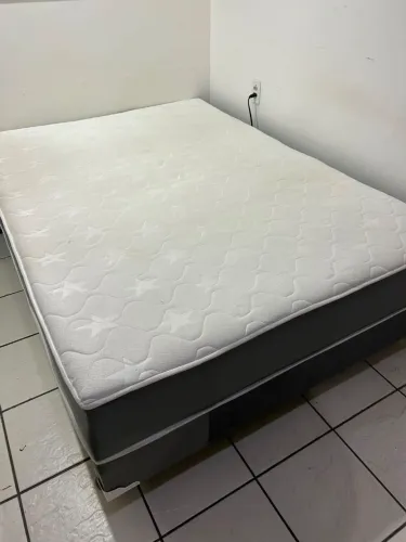 Cama casal mola ensacada