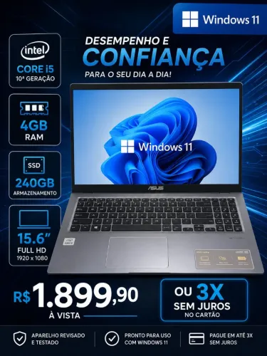 Notebook Asus Intel Core i5