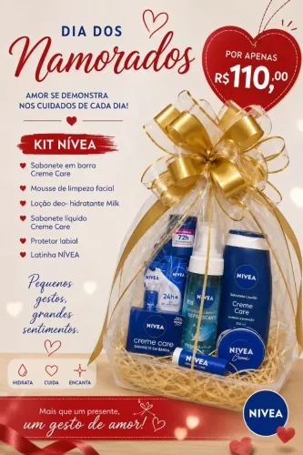 kit Nívea dia dos namorados