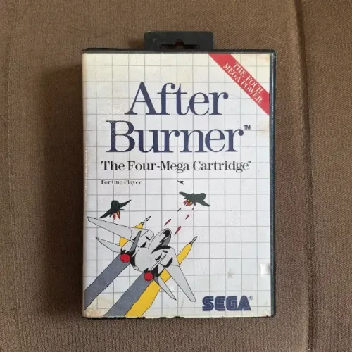 After Burner Original Master System No Estojo