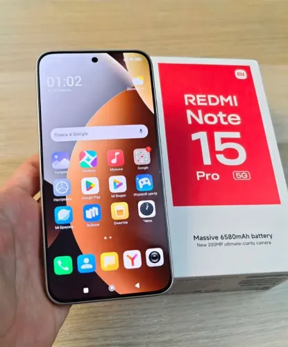 XIAOMI REDMI NOTE 15 PRO 5G TITANIUM NA CAIXA COM NF