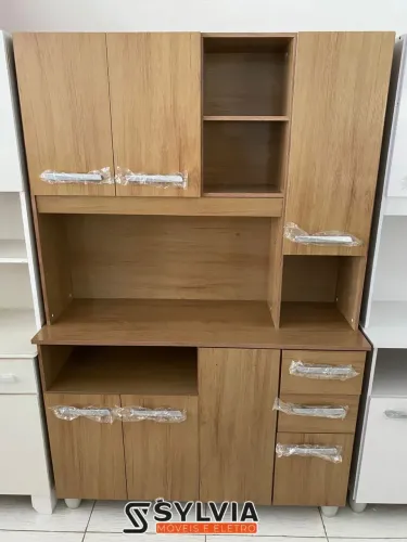 ARMÁRIO DE COZINHA 100% MDF 