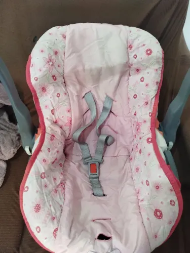 Doação - Bebê conforto rosa