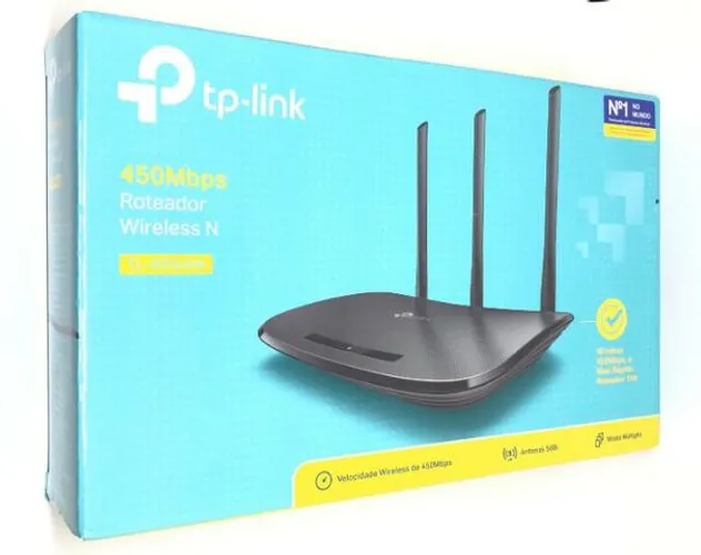 Roteador Wireless Tp-Link 450mbps Tl-Wr949n 3 Antenas Original Novo na Caixa
