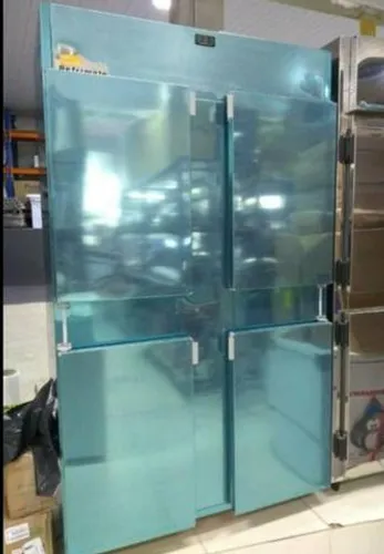 % Geladeira Inox Externo 4 Portas Comercial - Marcos
