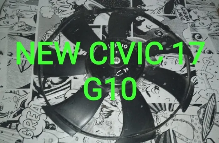 Ventoinha New civic 17 G10